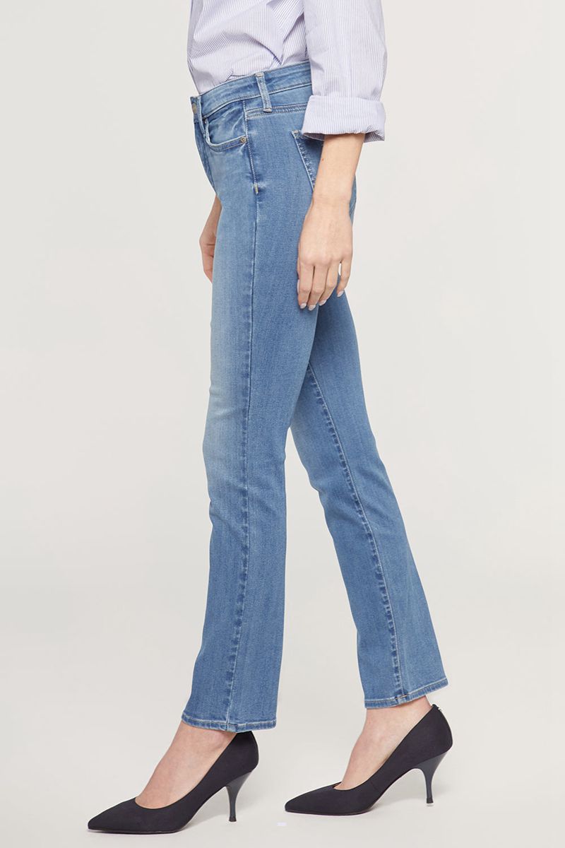 Blue Women's NYDJ Sheri Slim Jeans | NZ 780BTCSZY