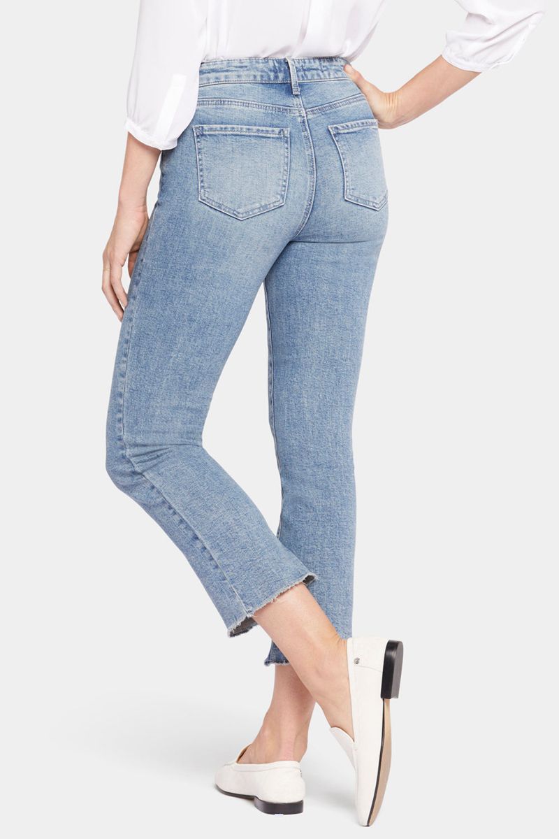 Blue Women's NYDJ Slim Bootcut Ankle Jeans | NZ 481MYQICK