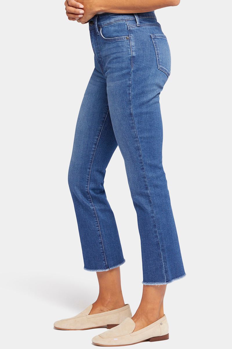 Blue Women's NYDJ Slim Bootcut Ankle Jeans | NZ 906HAURJS