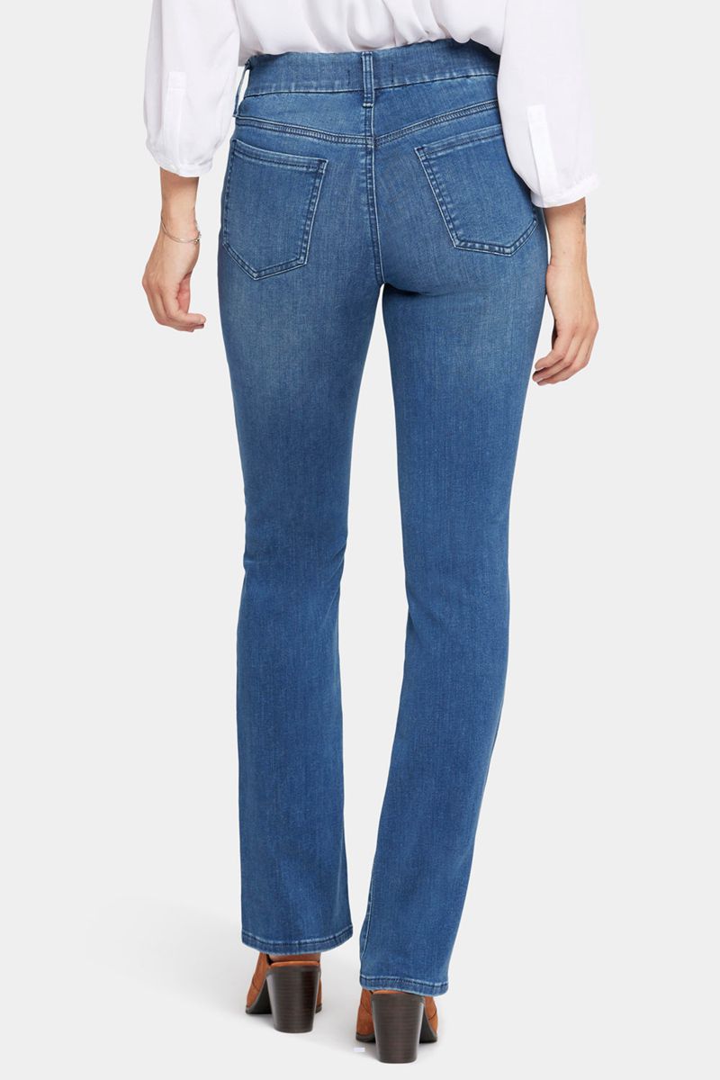 Blue Women's NYDJ Waist-Match™ Marilyn Straight Jeans | NZ 463PNSIRQ