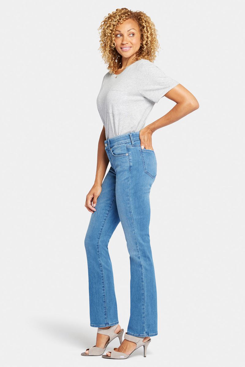 Blue Women's NYDJ Waist-Match™ Marilyn Straight Jeans | NZ 904ZBPEFR