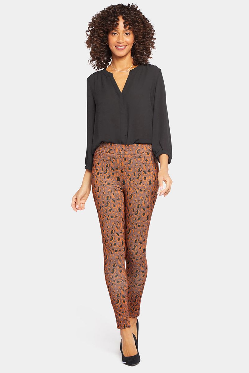 Brown Women's NYDJ Modern Leggings | NZ 046WAZMRX