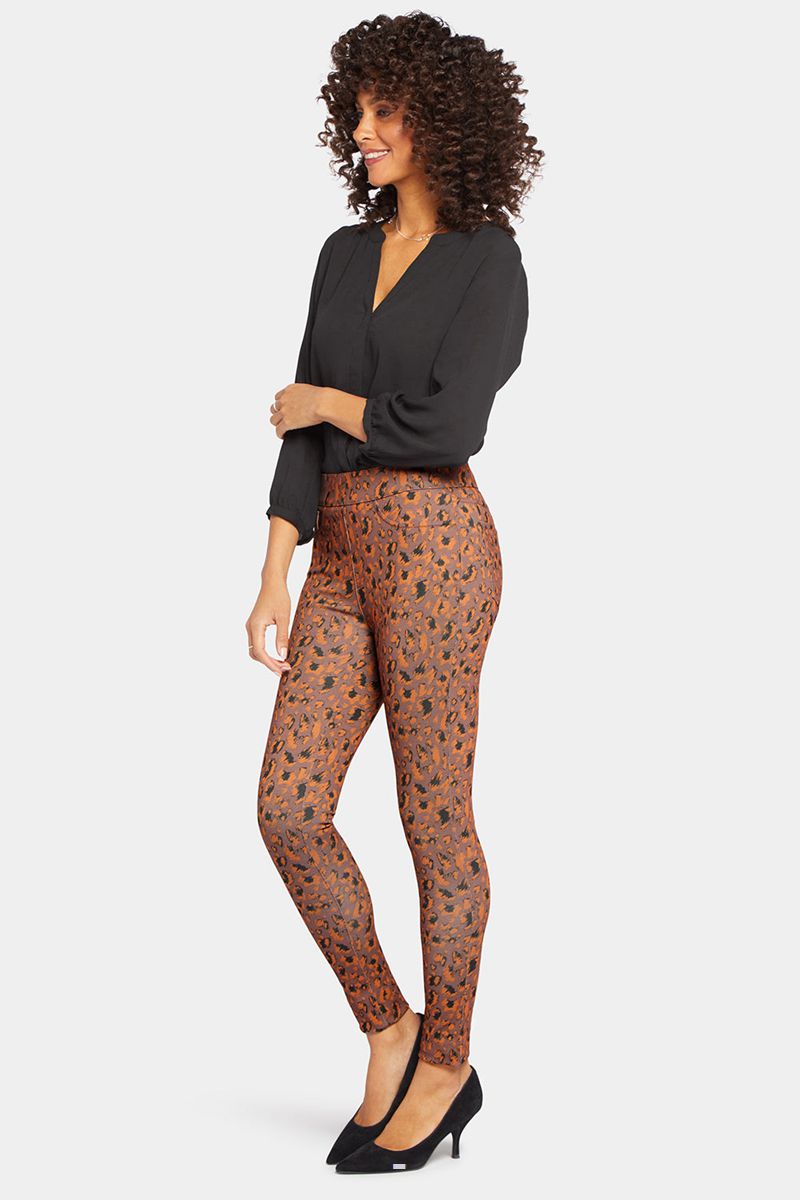 Brown Women's NYDJ Modern Leggings | NZ 046WAZMRX