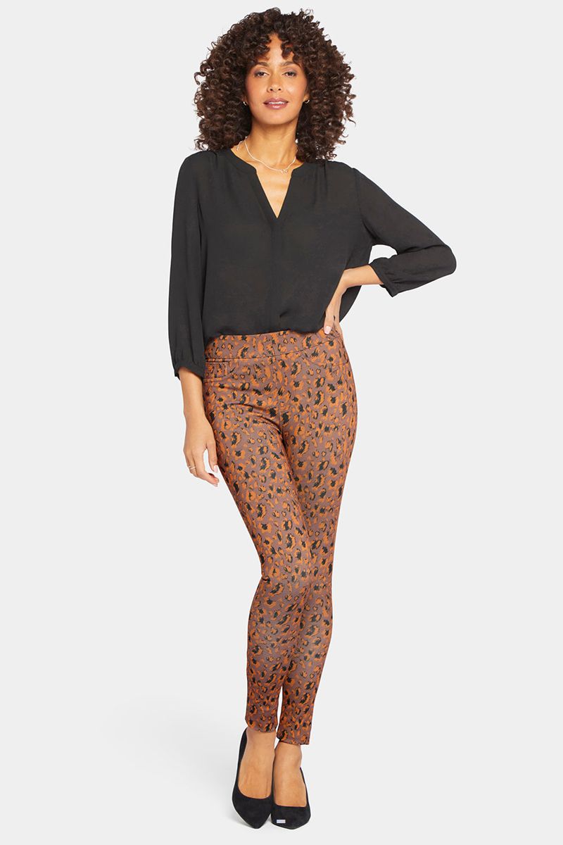 Brown Women\'s NYDJ Modern Leggings | NZ 046WAZMRX