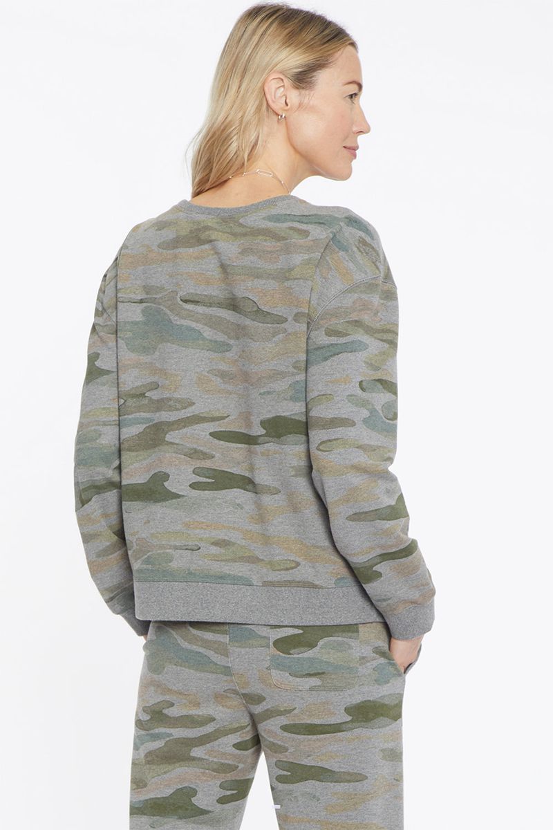 Camo Women's NYDJ Basic Sweatshirts | NZ 150BLRKCP