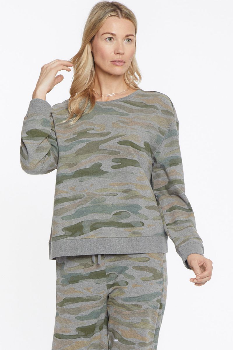 Camo Women's NYDJ Basic Sweatshirts | NZ 150BLRKCP