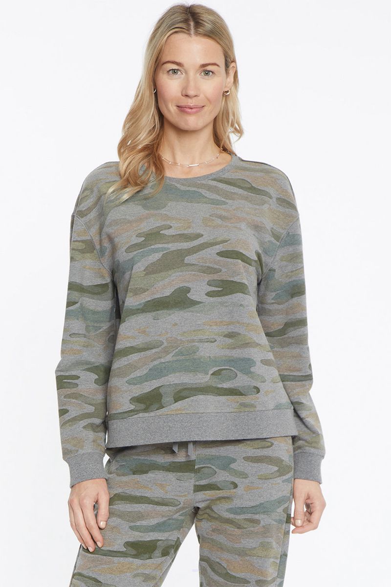 Camo Women\'s NYDJ Basic Sweatshirts | NZ 150BLRKCP