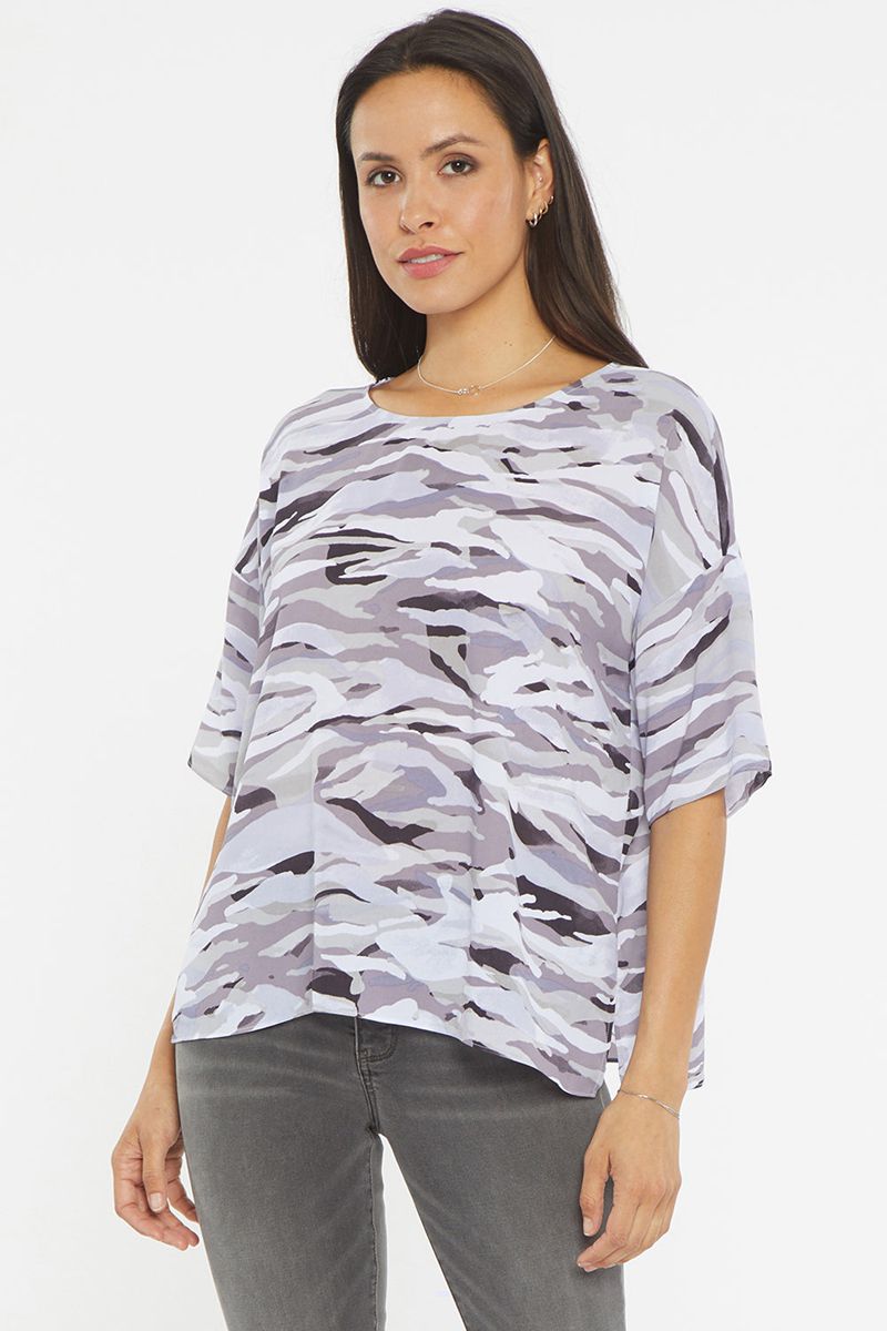 Camo Women\'s NYDJ Woven Oversized T-Shirts | NZ 931RHSBYP