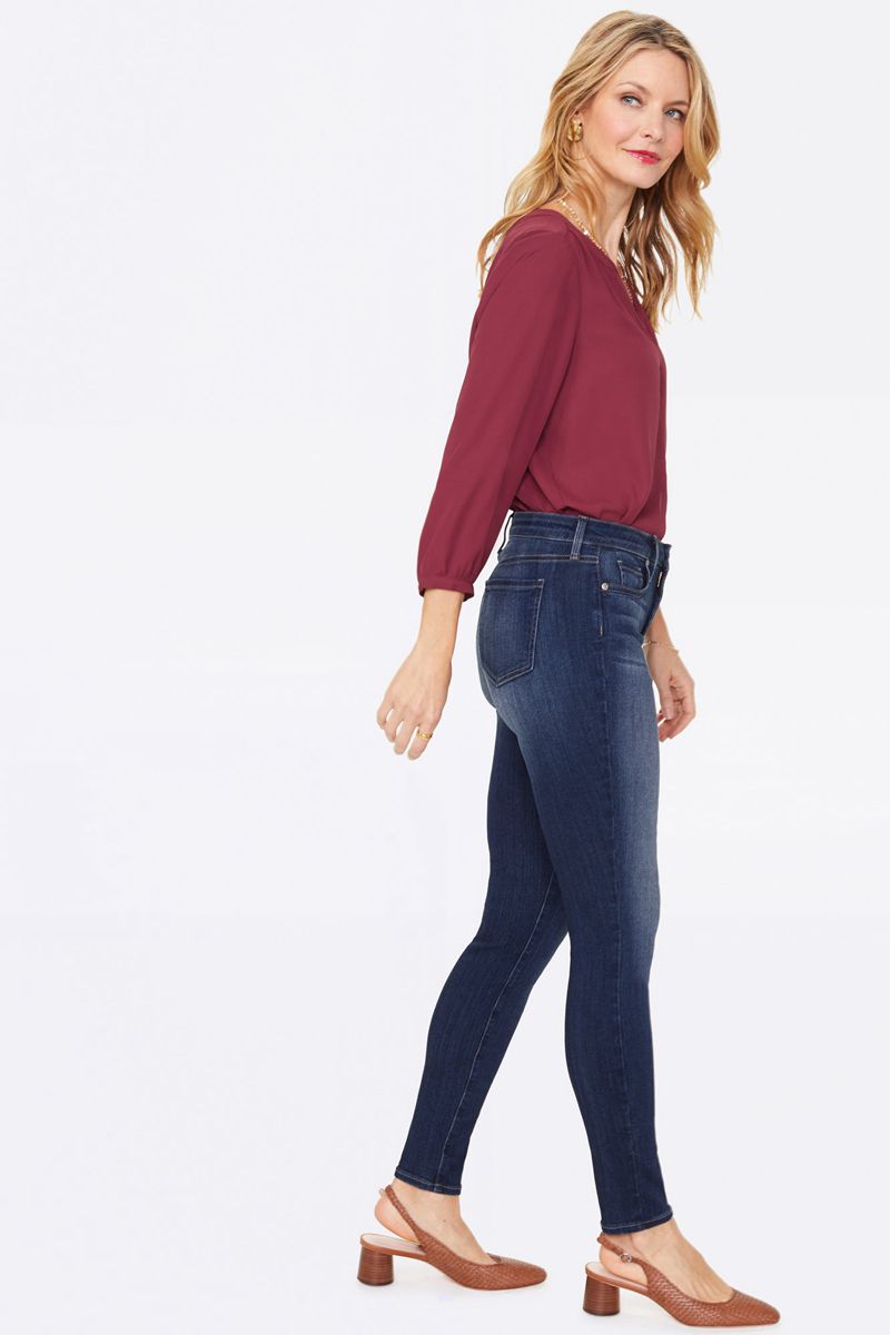 Dark Blue Women's NYDJ Ami Skinny Jeans | NZ 846ZXWNLY