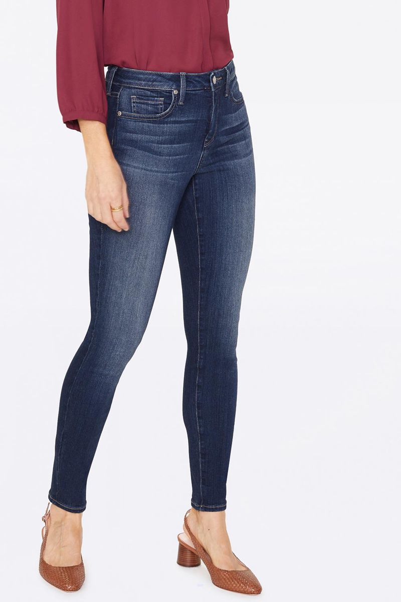 Dark Blue Women's NYDJ Ami Skinny Jeans | NZ 846ZXWNLY