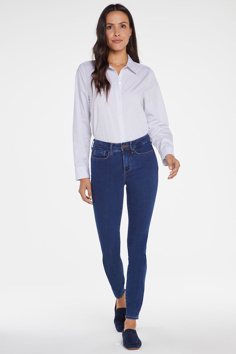 Dark Blue Women's NYDJ Ami Skinny Jeans | NZ 965BOSWJC