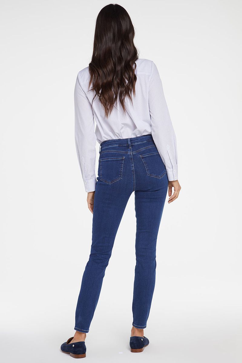 Dark Blue Women's NYDJ Petite Ami Skinny Jeans | NZ 045UMZJOH