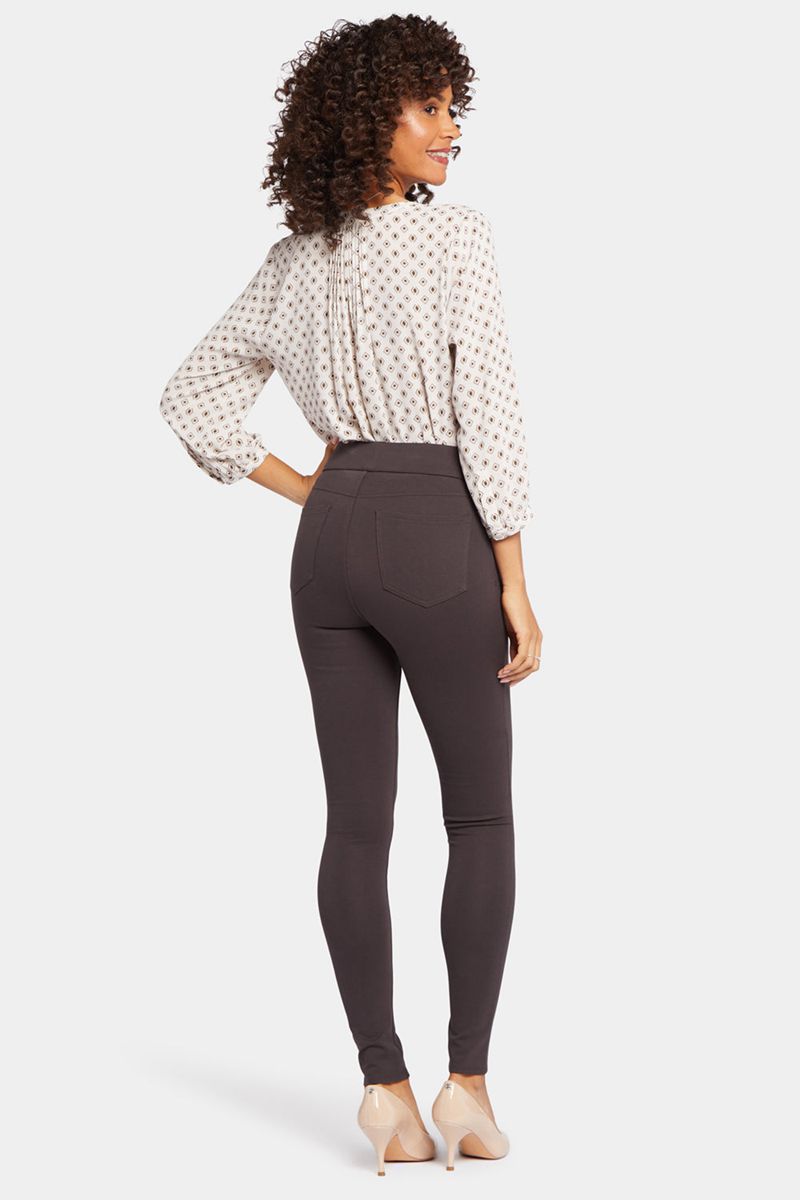 Dark Brown Women's NYDJ Modern Leggings | NZ 093OXYDVZ