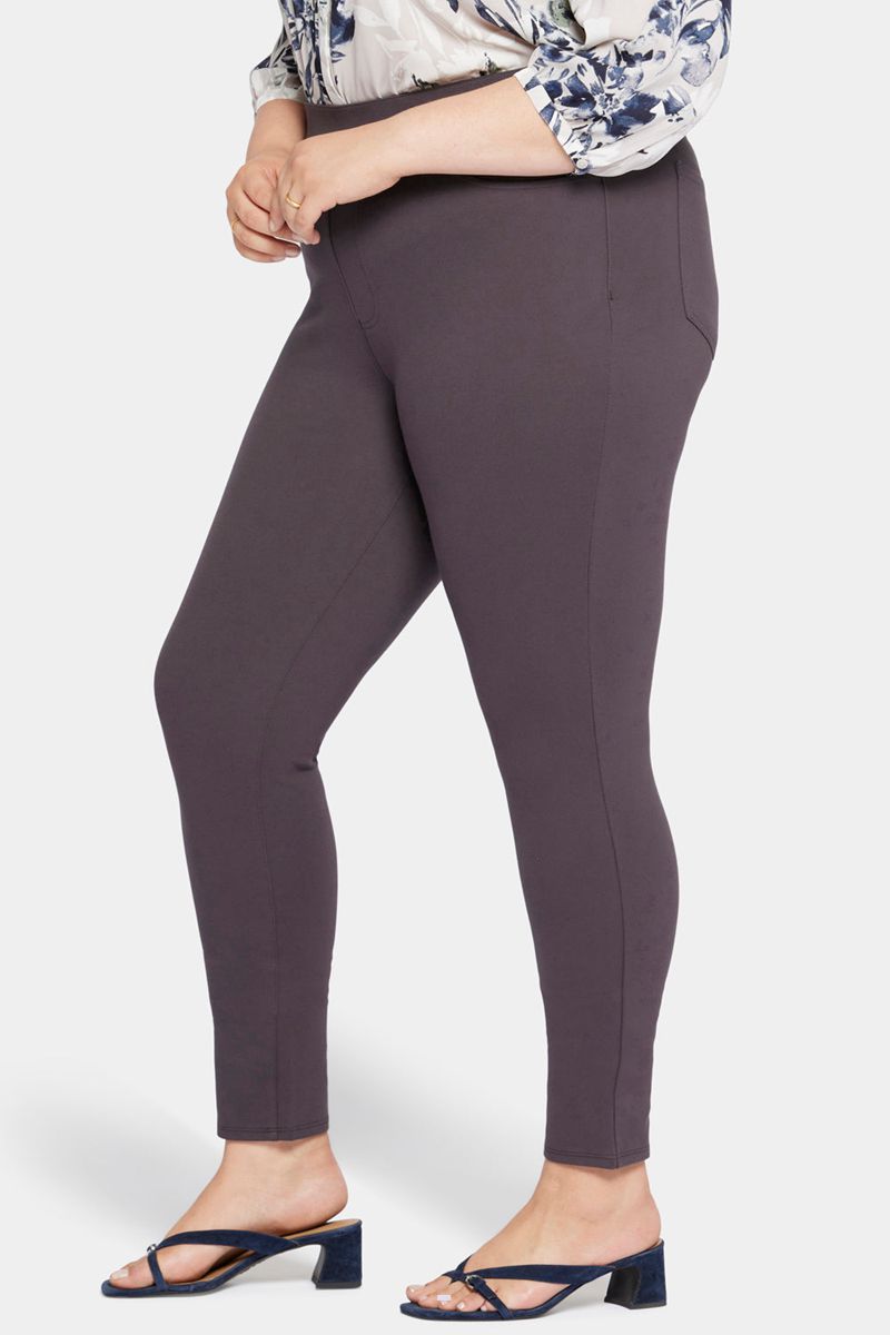 Dark Brown Women's NYDJ Plus Modern Leggings | NZ 249XVBWJO