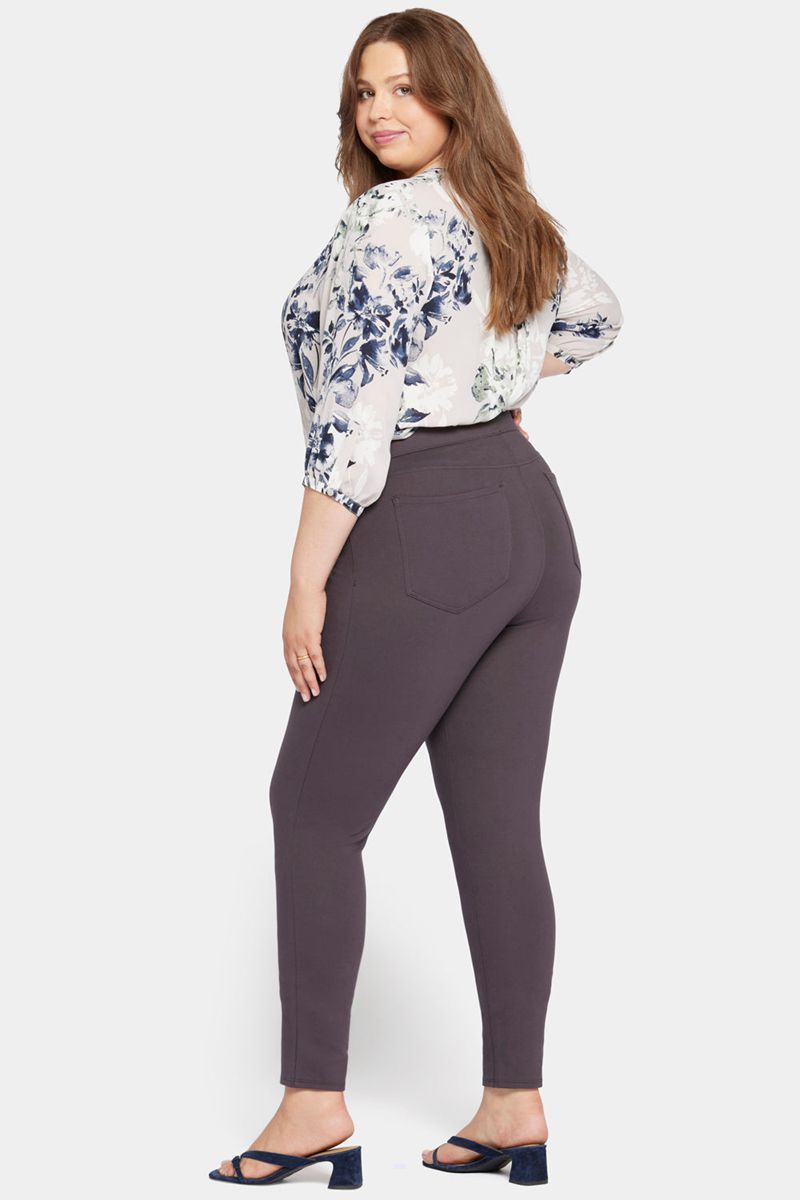 Dark Brown Women's NYDJ Plus Modern Leggings | NZ 249XVBWJO