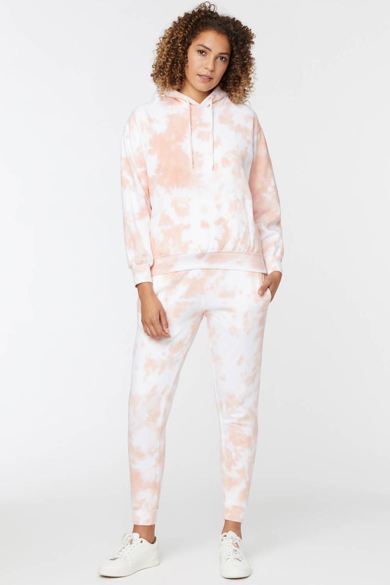 Flower Women's NYDJ Tie Dye Pullover Hoodie | NZ 329EGXMRO