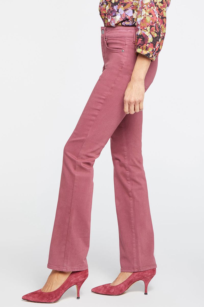 Fuchsia Women's NYDJ Marilyn Straight Jeans | NZ 153YPBZRK