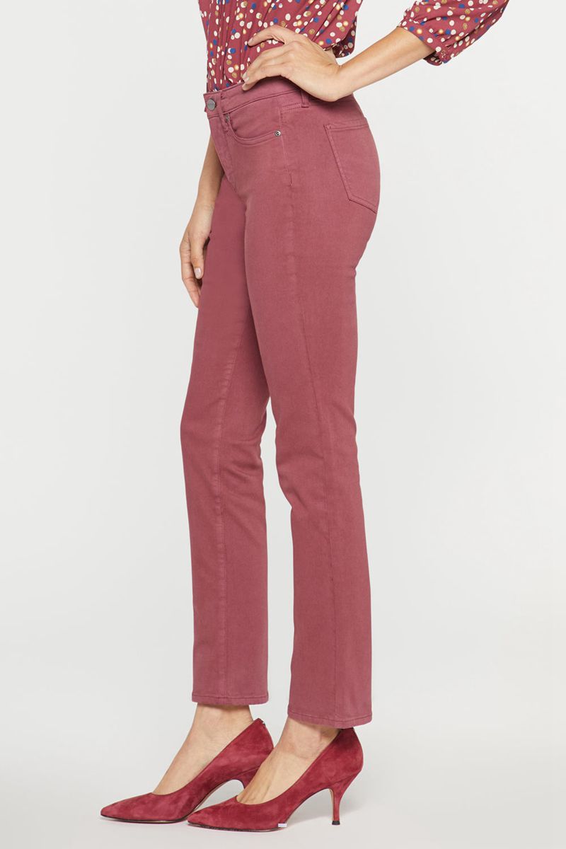 Fuchsia Women's NYDJ Sheri Slim Jeans | NZ 239GVKLUR