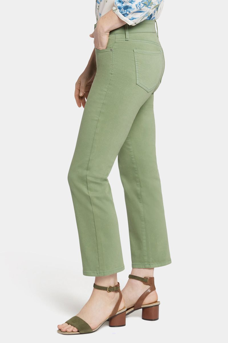 Green Women's NYDJ Marilyn Straight Ankle Jeans | NZ 408TZRHUL