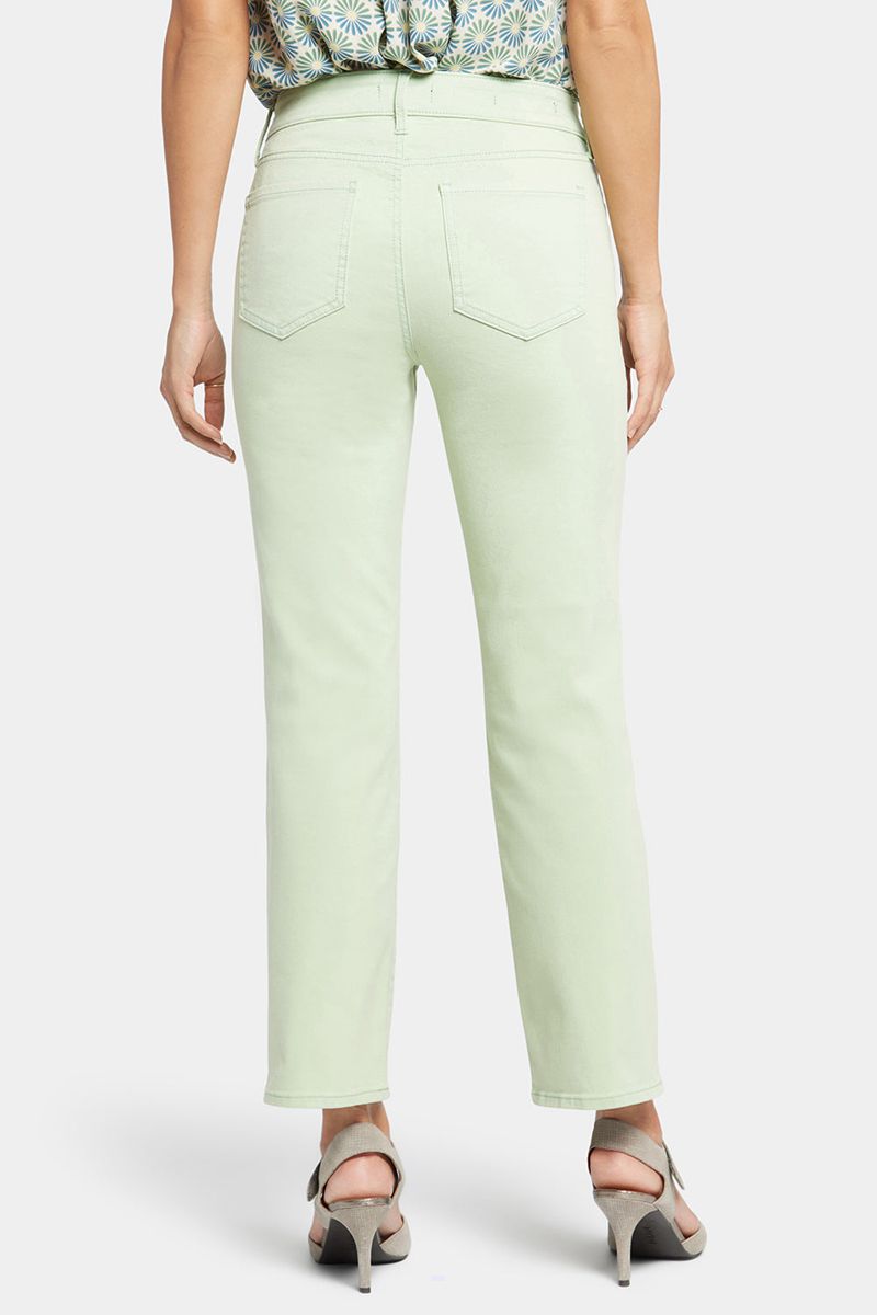 Green Women's NYDJ Marilyn Straight Ankle Jeans | NZ 426PNYLJE