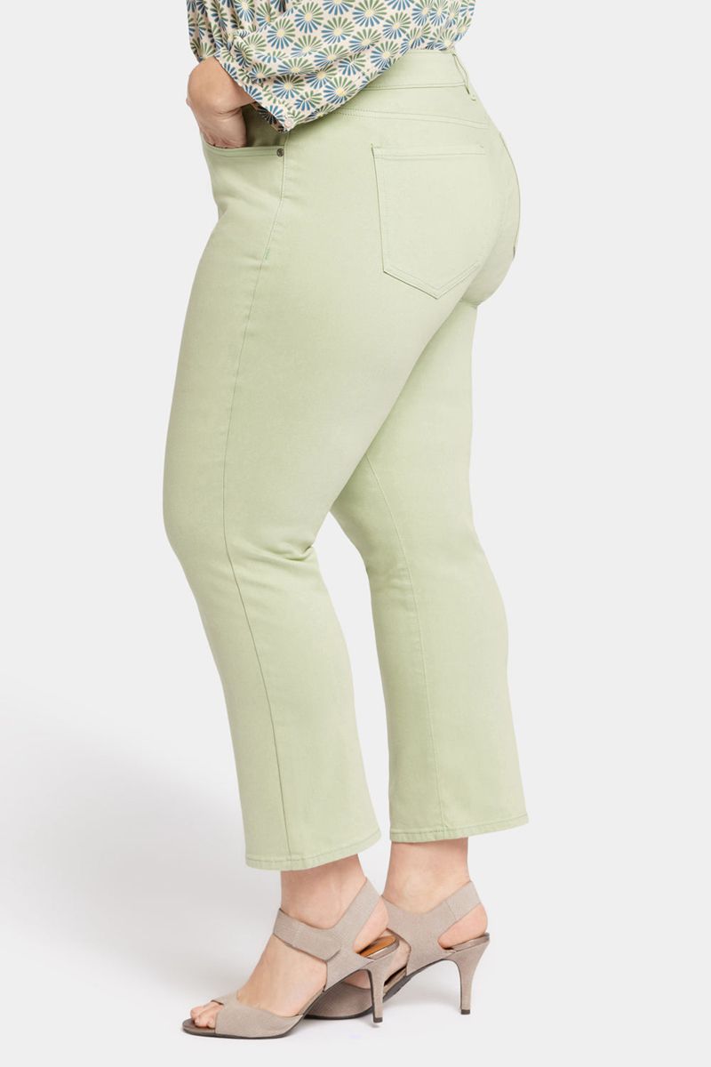 Green Women's NYDJ Plus Marilyn Straight Ankle Jeans | NZ 347LGBKRD