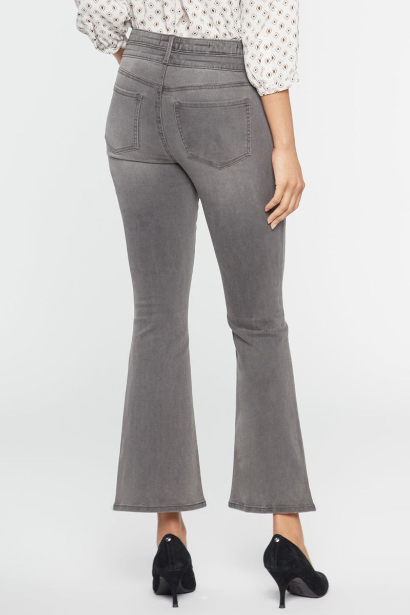 Grey Women's NYDJ Ava Flared Jeans | NZ 304HNAOSB