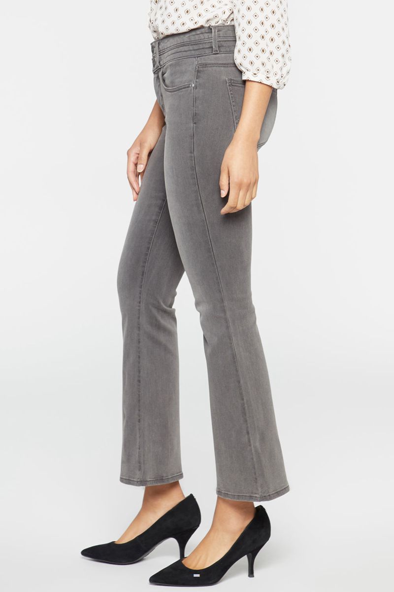 Grey Women's NYDJ Ava Flared Jeans | NZ 304HNAOSB