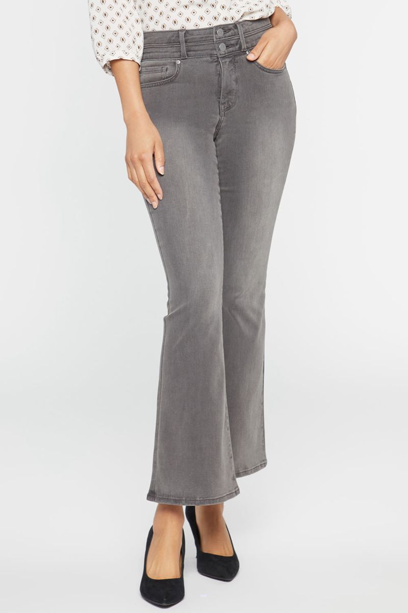 Grey Women's NYDJ Ava Flared Jeans | NZ 304HNAOSB