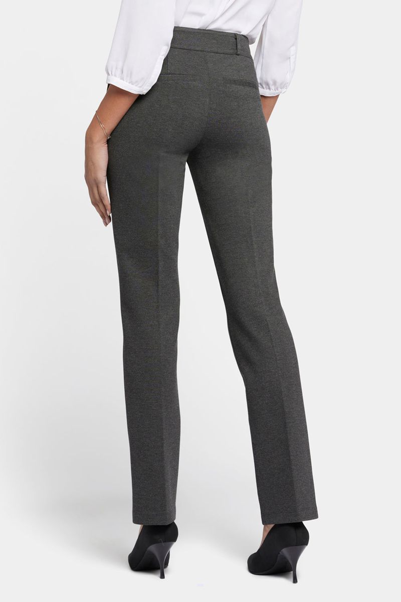 Grey Women's NYDJ Classic Trouser Pants | NZ 782KWZNBF