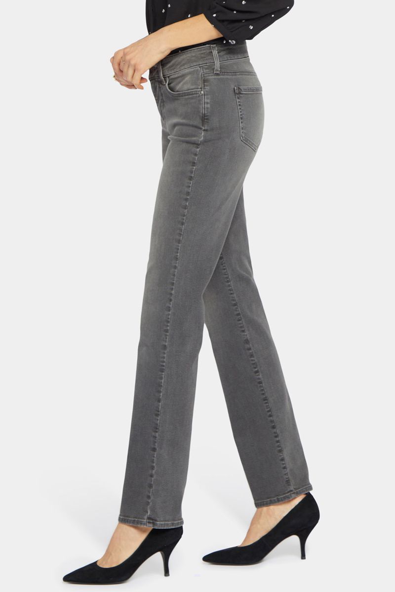 Grey Women's NYDJ Marilyn Straight Jeans | NZ 420DZNOBQ