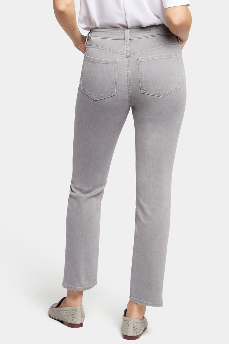 Grey Women's NYDJ Sheri Slim Ankle Jeans | NZ 168DKYAXS