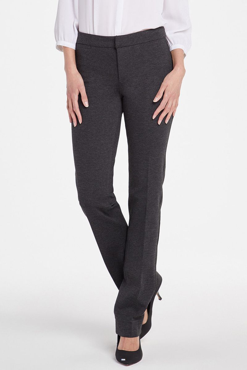 Grey Women's NYDJ Slim Trouser Pants | NZ 370VRKHSW