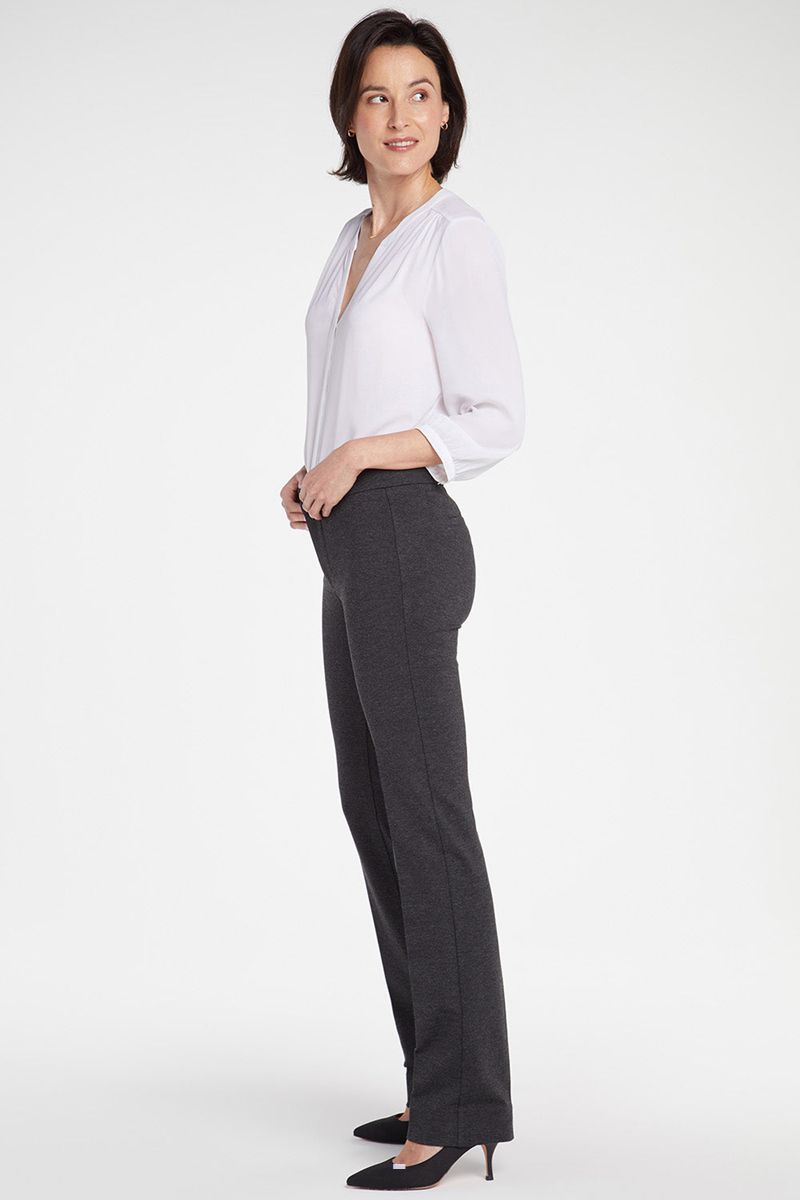 Grey Women's NYDJ Slim Trouser Pants | NZ 370VRKHSW