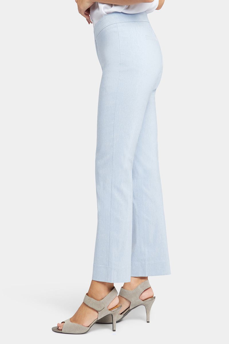 Light Blue Women's NYDJ Slim Trouser Ankle Pants | NZ 586VJWEOX