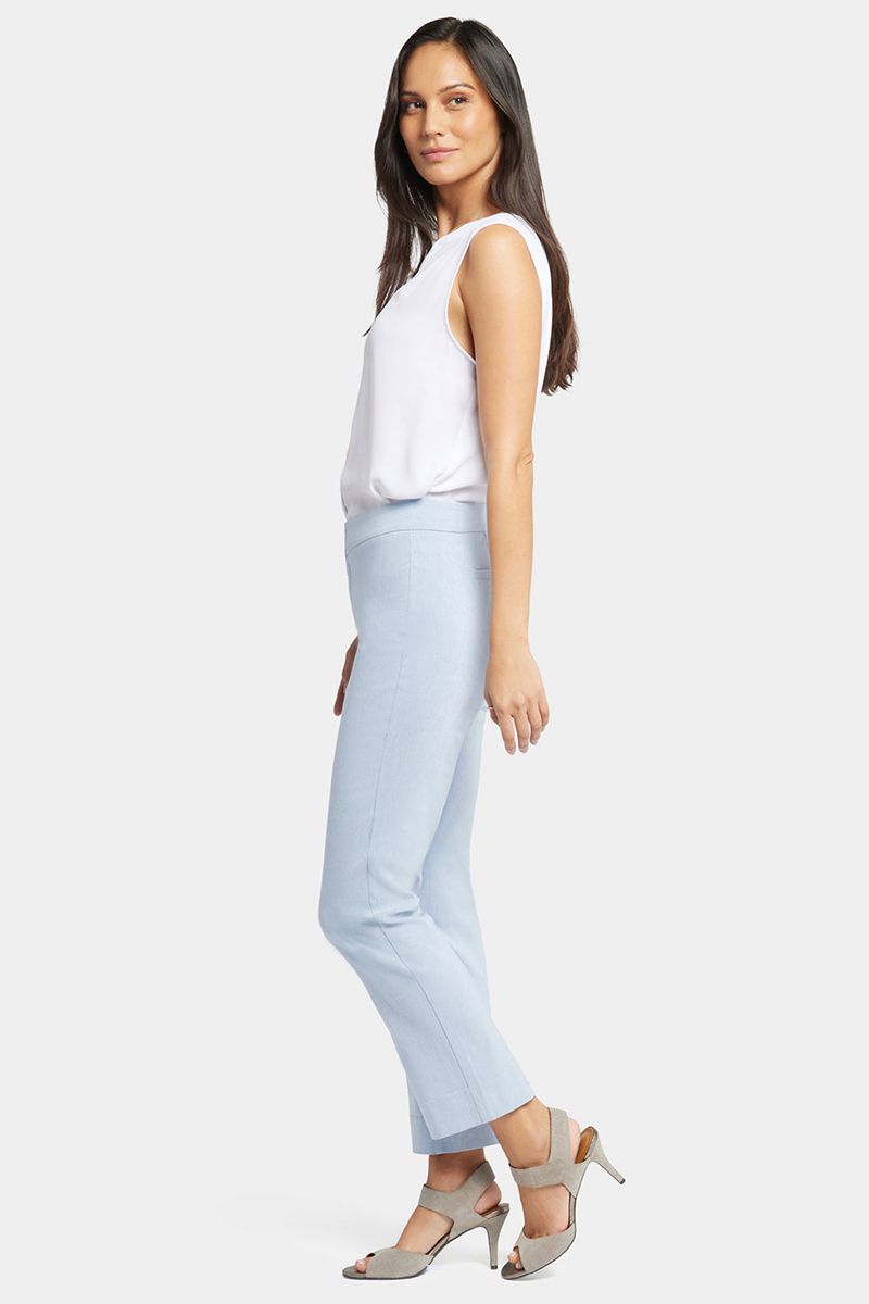 Light Blue Women's NYDJ Slim Trouser Ankle Pants | NZ 586VJWEOX