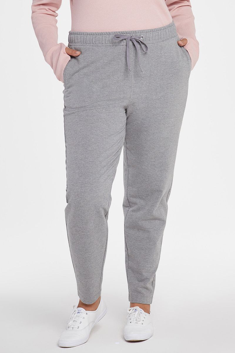 Light Grey Women's NYDJ Plus Slim Jogger Pants | NZ 302NITCUM