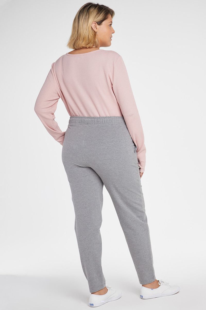 Light Grey Women's NYDJ Plus Slim Jogger Pants | NZ 302NITCUM