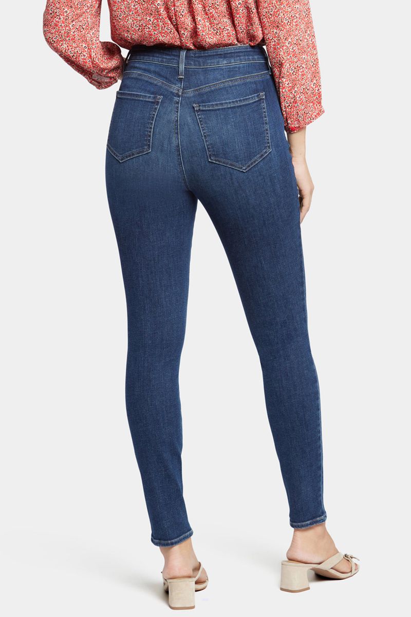 Navy Women's NYDJ Ami Skinny Jeans | NZ 685ZYVJMC