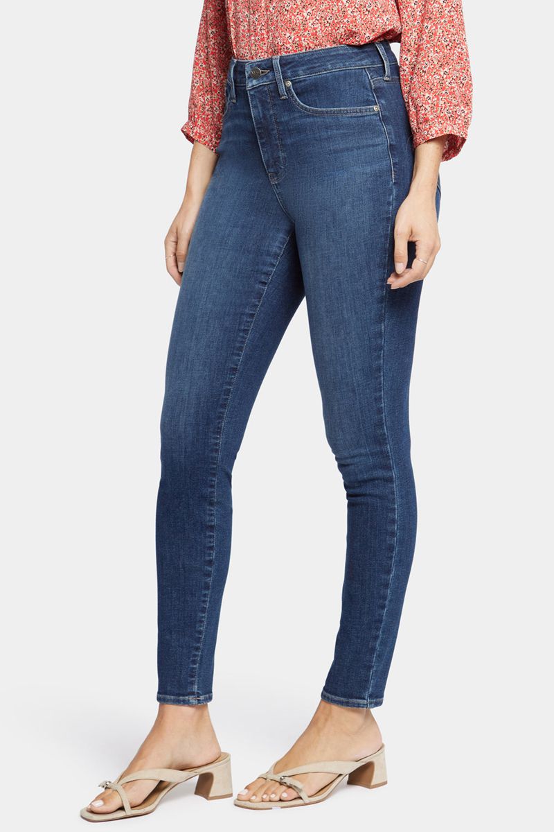 Navy Women's NYDJ Ami Skinny Jeans | NZ 685ZYVJMC