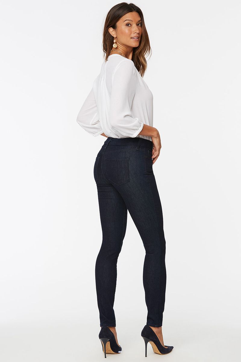 Navy Women's NYDJ Ami Skinny Jeans | NZ 968IFCJRM