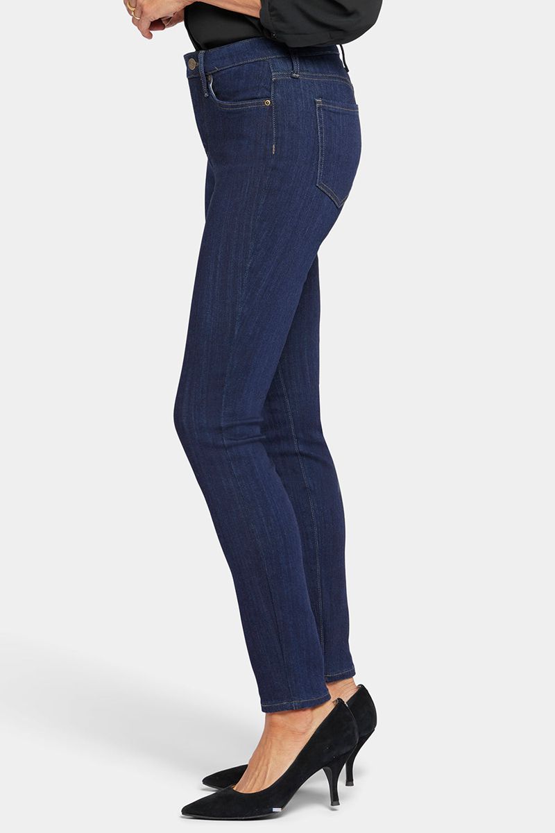 Navy Women's NYDJ Ami Skinny Jeans | NZ 983IHCUTX