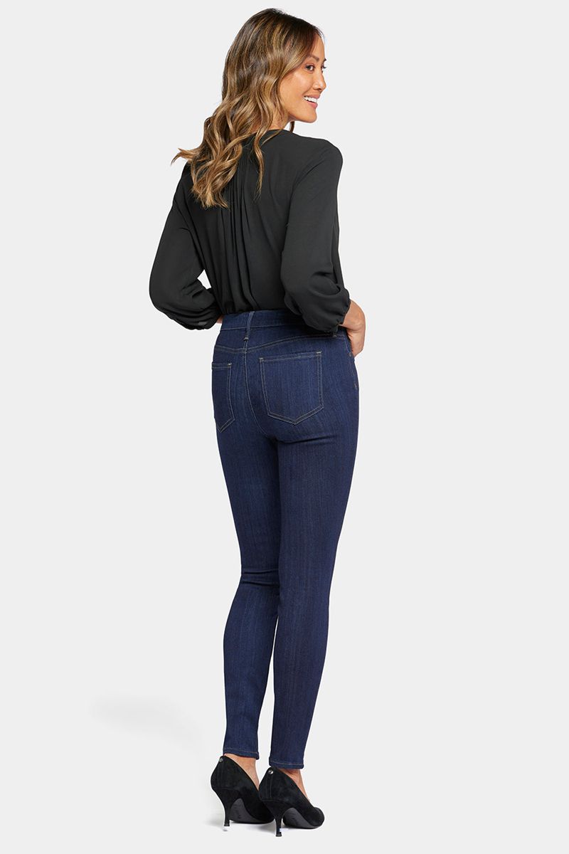 Navy Women's NYDJ Ami Skinny Jeans | NZ 983IHCUTX