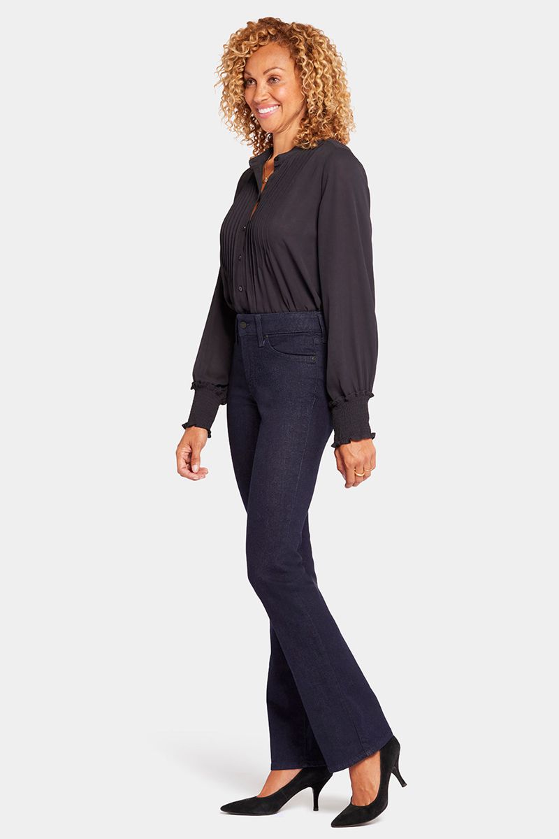 Navy Women's NYDJ Barbara Bootcut Jeans | NZ 967GUTDCY