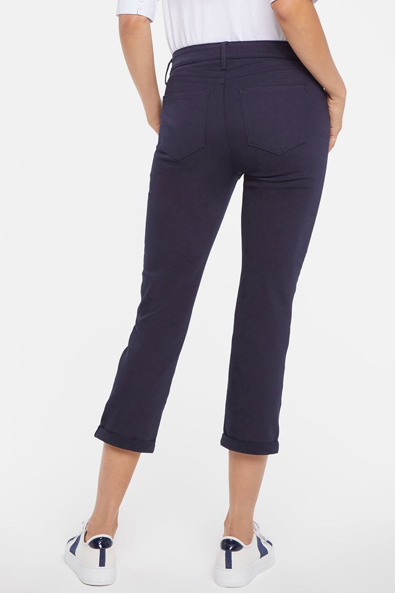 Navy Women's NYDJ Chloe Skinny Capri Jeans | NZ 287IXPYGV