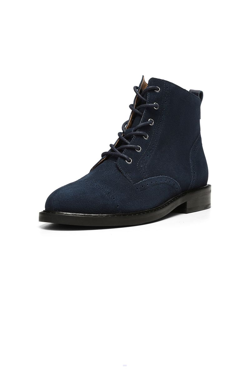 Navy Women's NYDJ Eileen Boots | NZ 694CPKAOB