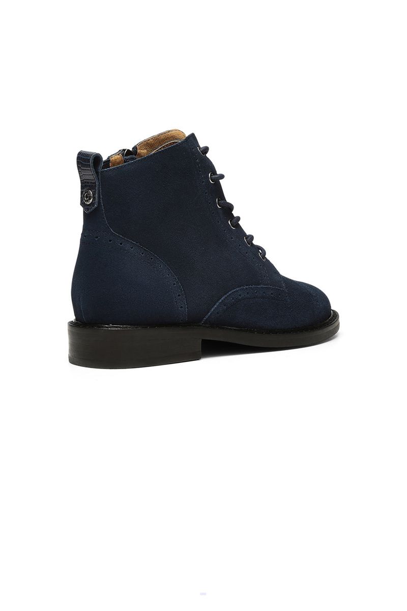 Navy Women's NYDJ Eileen Boots | NZ 694CPKAOB