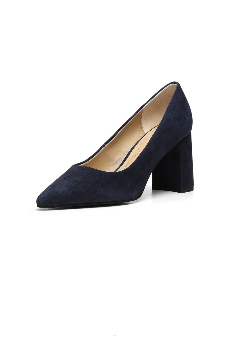 Navy Women's NYDJ Elysia Pumps | NZ 613HUXTVL