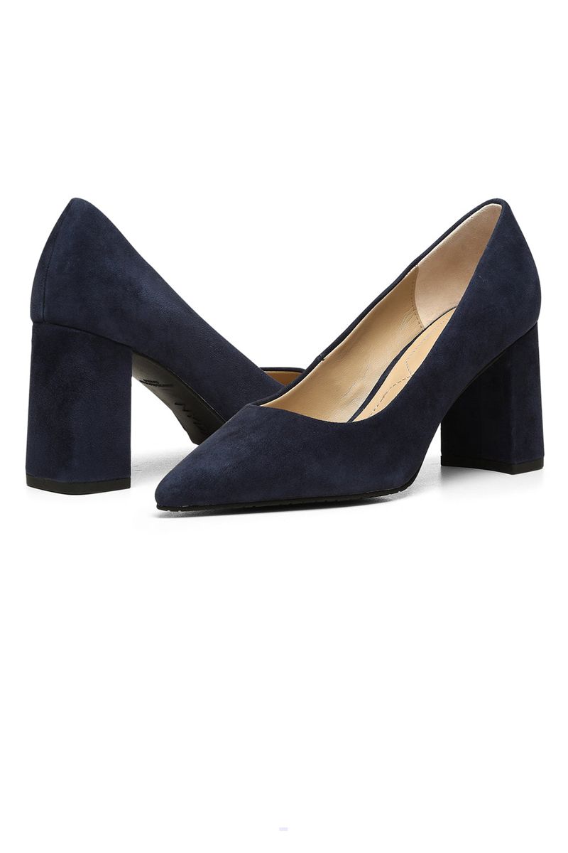 Navy Women's NYDJ Elysia Pumps | NZ 613HUXTVL