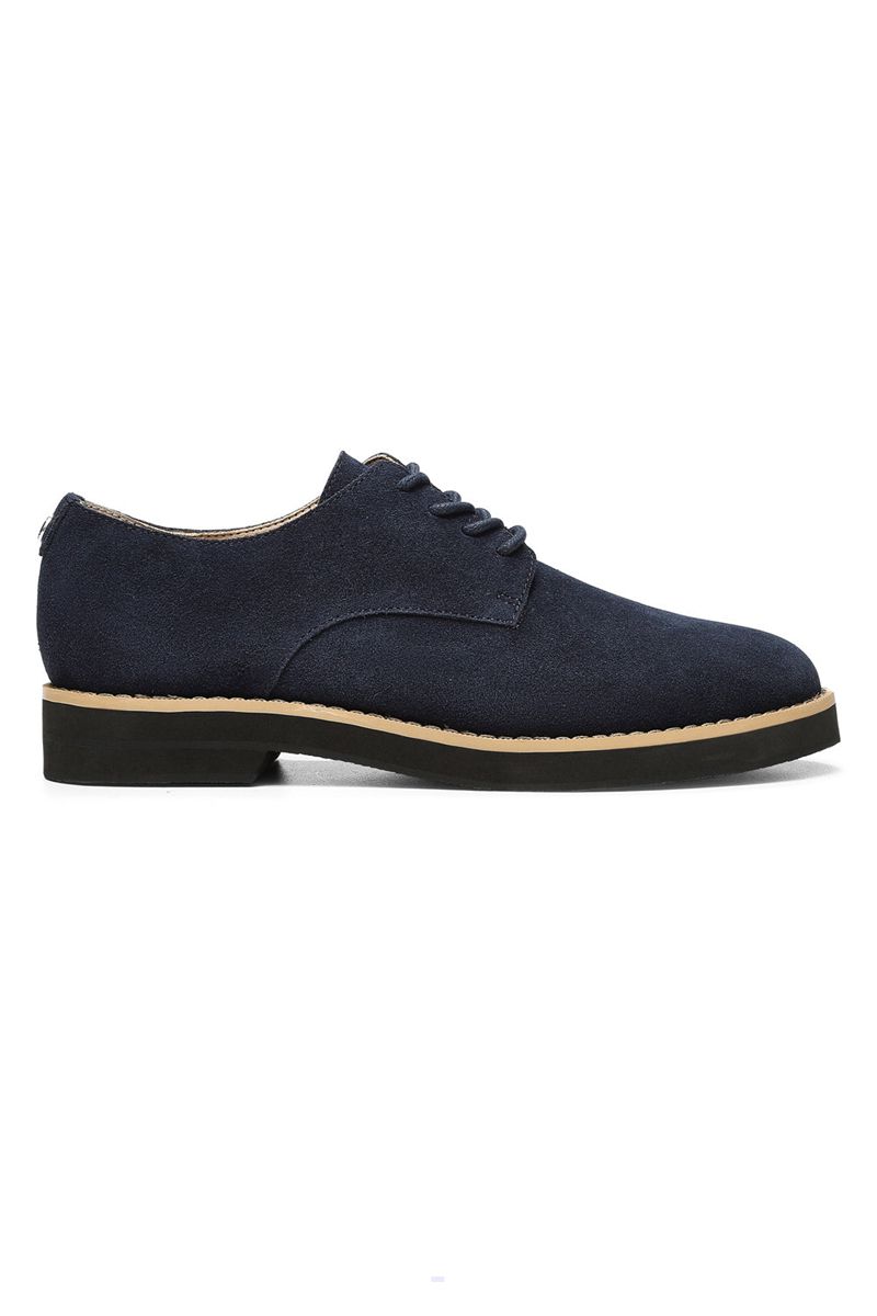 Navy Women's NYDJ Etai Oxfords | NZ 689FYKXOI