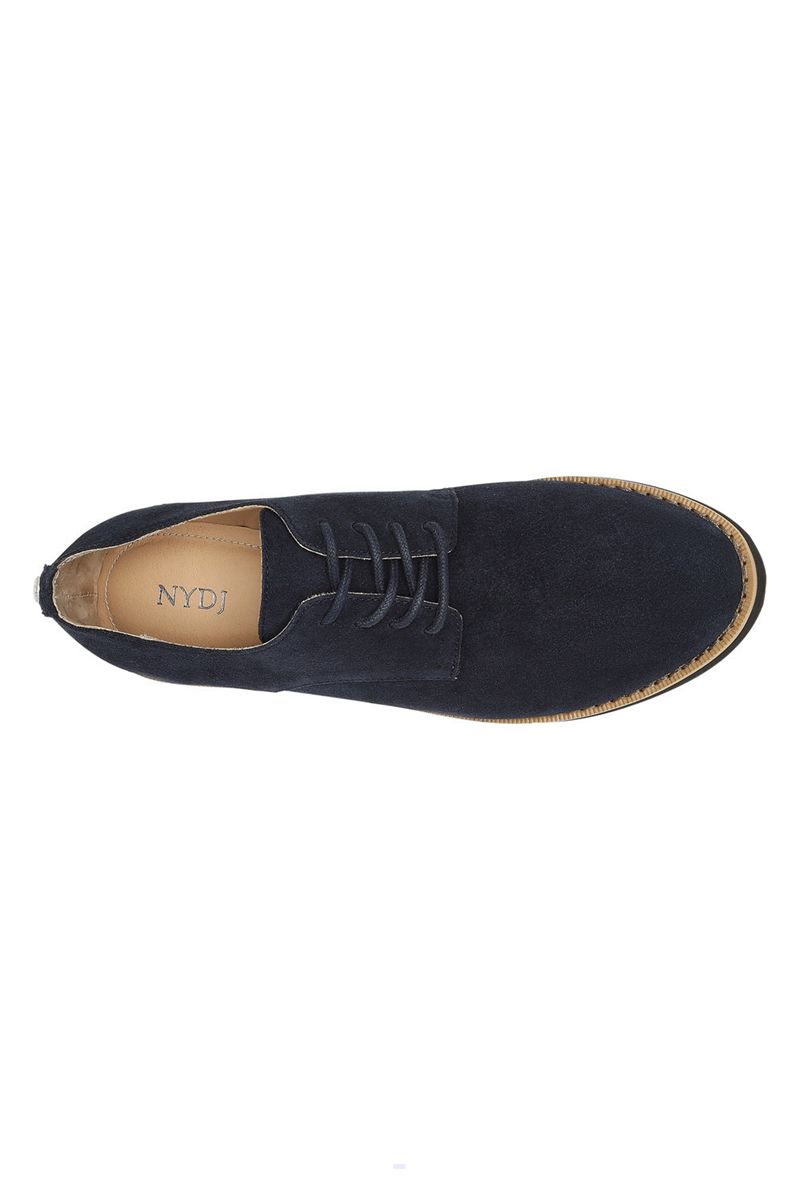 Navy Women's NYDJ Etai Oxfords | NZ 689FYKXOI